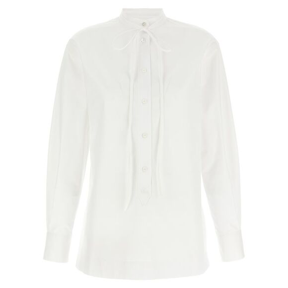Gucci Women Double G Embroidery Shirt